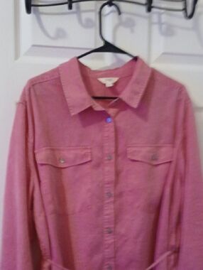 Target Pink Midi Shirt Dress